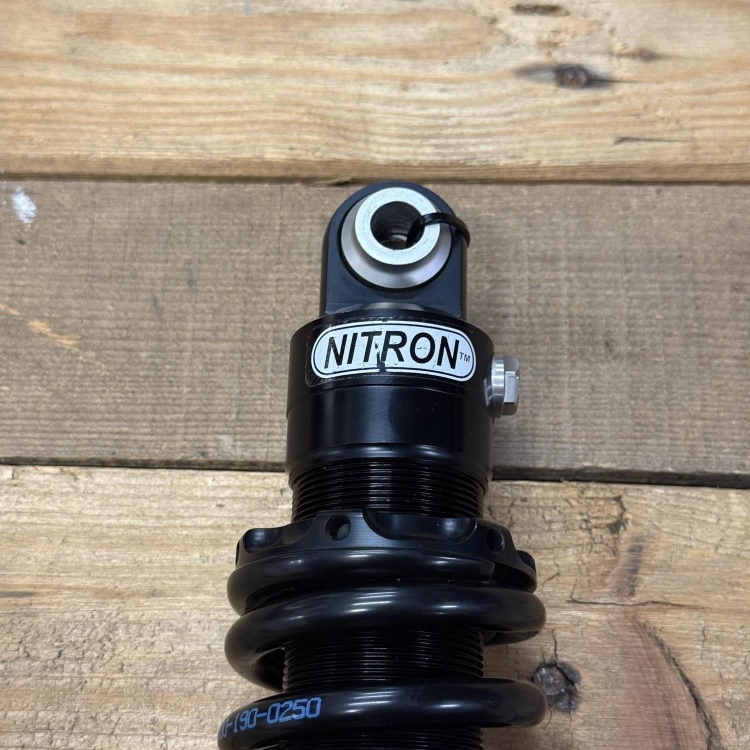 Nitron NTR Street Twin Shocks for Indian Scout Stealth Black